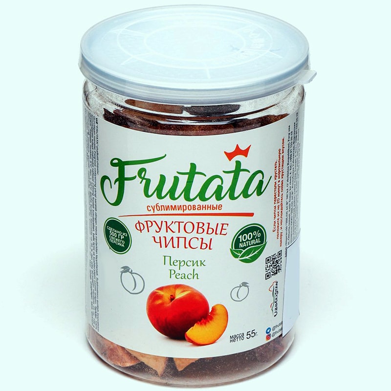 Сублимированные сухофрукты - Персик 55 гр.